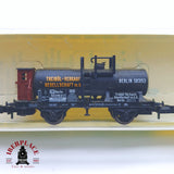 ♻️ 2 mano - Minitrix 13642 vagón cisterna Berlin 503153 N escala 1:160 TEN03