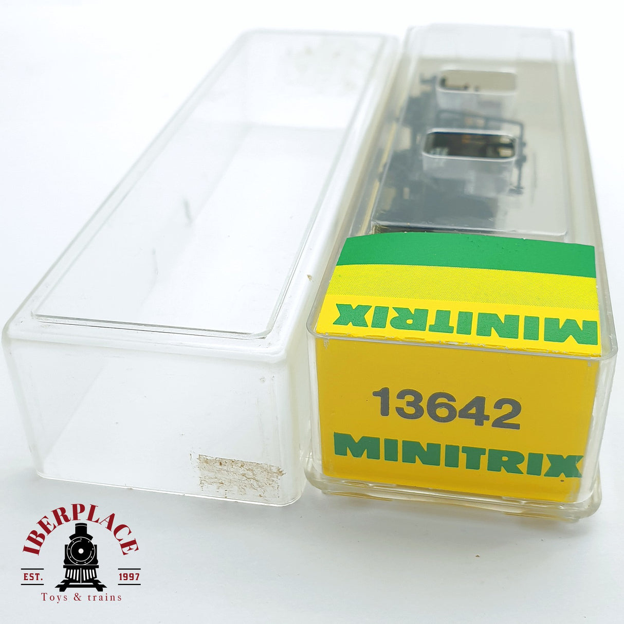 ♻️ 2 mano - Minitrix 13642 vagón cisterna Berlin 503153 N escala 1:160 TEN03