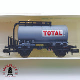 ♻️ 2 mano - Minitrix 13988 vagón cisterna Total DB N escala 1:160 TEN03