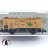 ♻️ 2 mano - Fleischmann 8865 vagón de puerta corredera N escala 1:160 TEN03