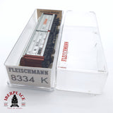 ♻️ 2 mano - Fleischmann 8334K vagón cerrado Osram DB N escala 1:160 TEN03