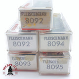 ♻️ 2 mano - Fleischmann 5x vagones pasajero DRG N escala 1:160 TEN03