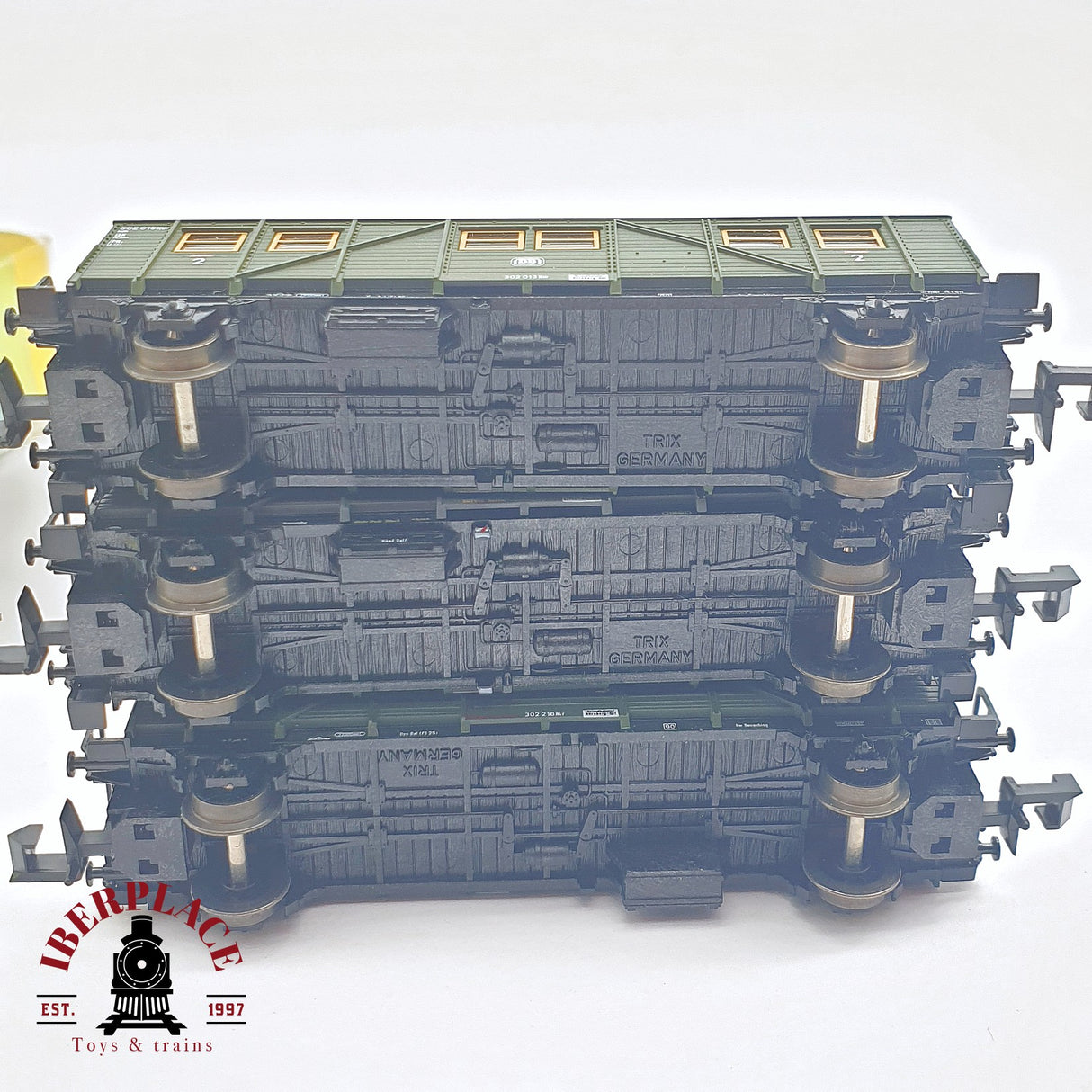 ♻️ 2 mano - Minitrix 3x vagones pasajero DB DRG N escala 1:160 TEN03