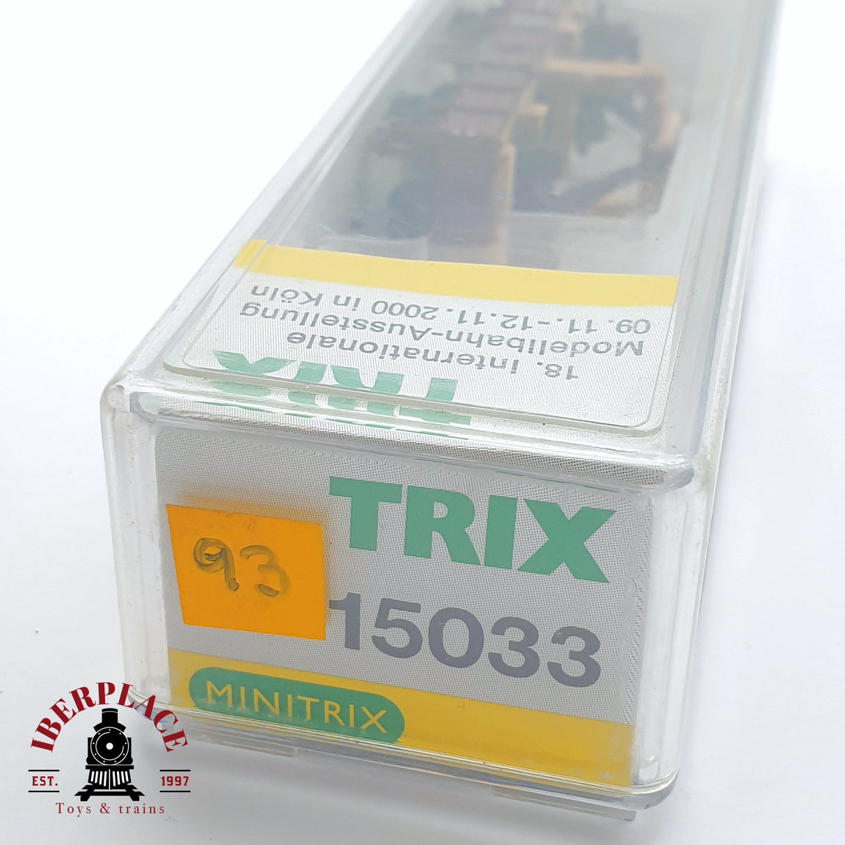 ♻️ 2 mano - Minitrix 15033 vagón con garita DB N escala 1:160 TEN03