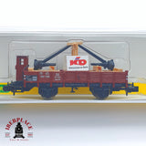 ♻️ 2 mano - Minitrix 15033 vagón con garita DB N escala 1:160 TEN03