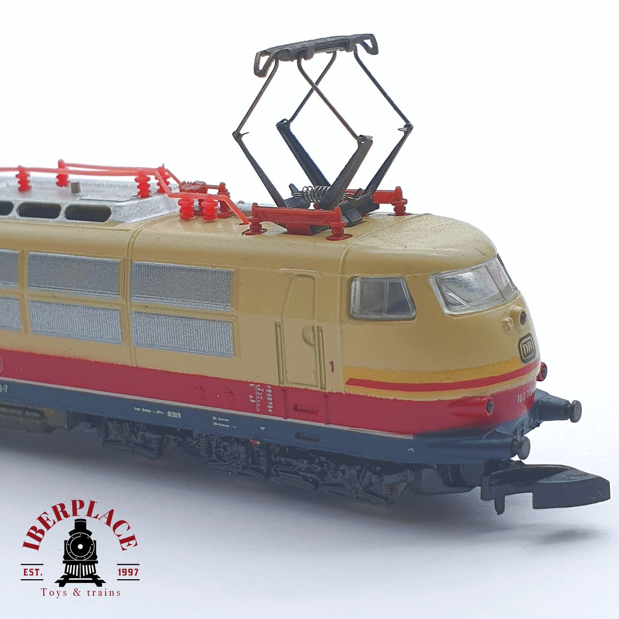 ♻️ 2 mano -  NO FUNCIONA Märklin 8854 Locomotora BR 103 DB Z escala 1:220 TEN03