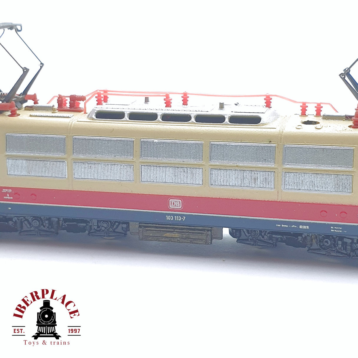 ♻️ 2 mano -  NO FUNCIONA Märklin 8854 Locomotora BR 103 DB Z escala 1:220 TEN03