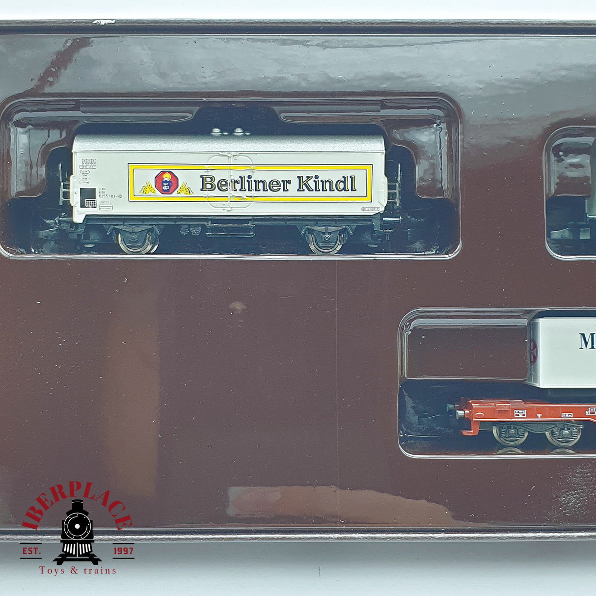 ♻️ 2 mano -  Märklin 8696 Set mercancias regionales Berlin Z escala 1:220 TEN03