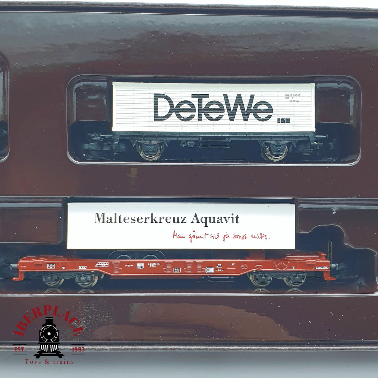 ♻️ 2 mano -  Märklin 8696 Set mercancias regionales Berlin Z escala 1:220 TEN03