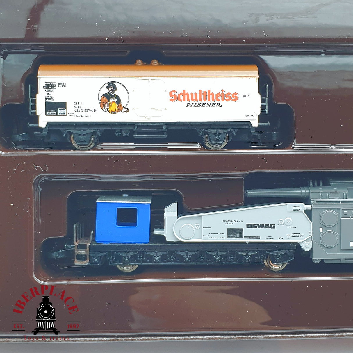 ♻️ 2 mano -  Märklin 8691 Set mercancias regionales Berlin DB Ep IV Z escala 1:220 TEN03