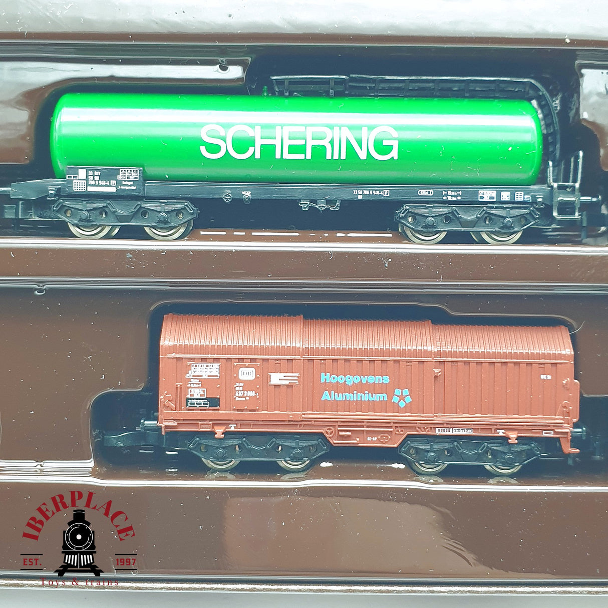 ♻️ 2 mano -  Märklin 8691 Set mercancias regionales Berlin DB Ep IV Z escala 1:220 TEN03