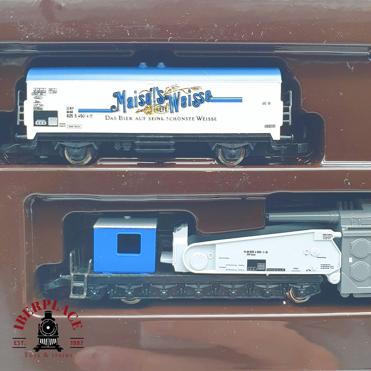 ♻️ 2 mano -  Märklin 8689 Set mercancias regionales Berlin DB Ep IV Z escala 1:220 TEN03