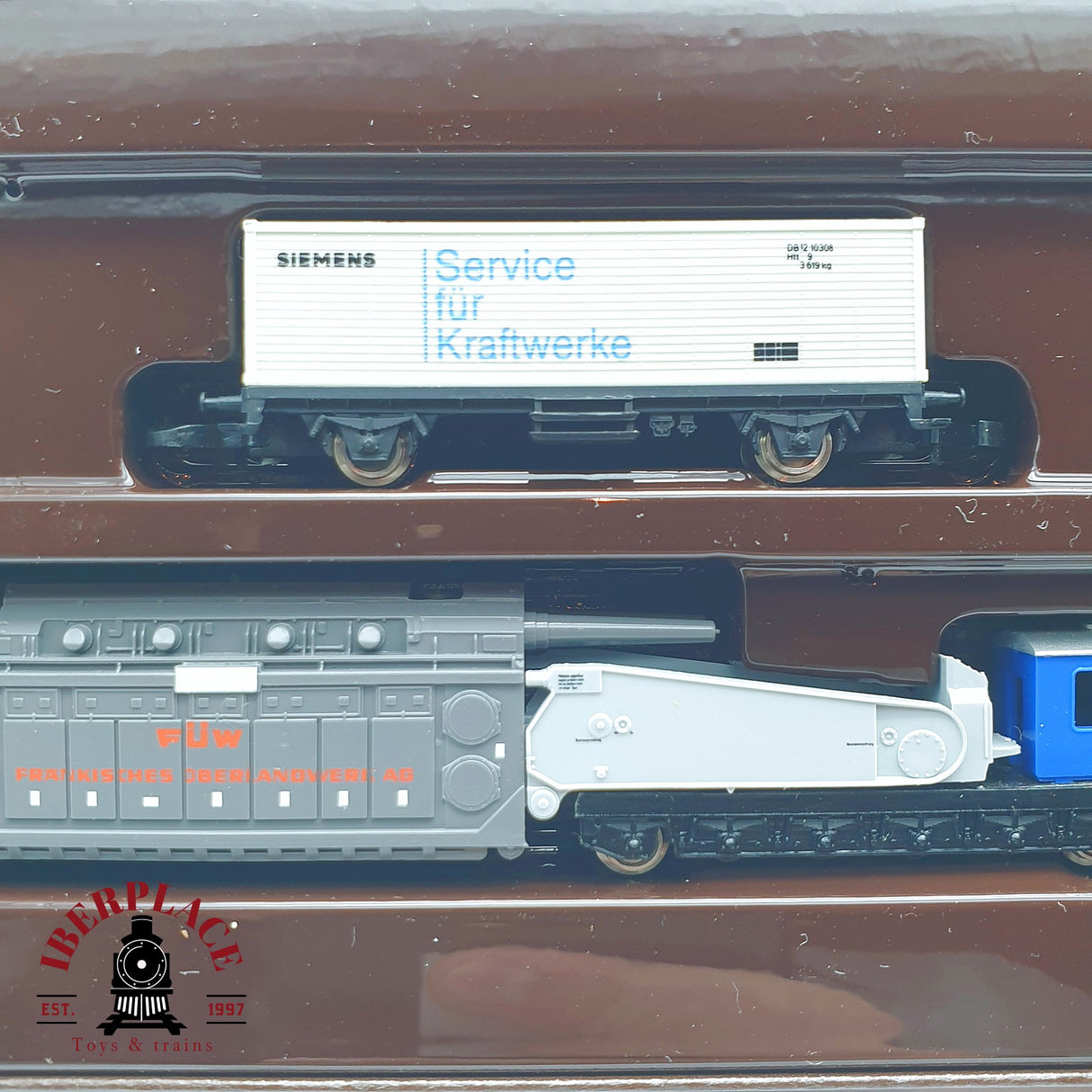 ♻️ 2 mano -  Märklin 8689 Set mercancias regionales Berlin DB Ep IV Z escala 1:220 TEN03