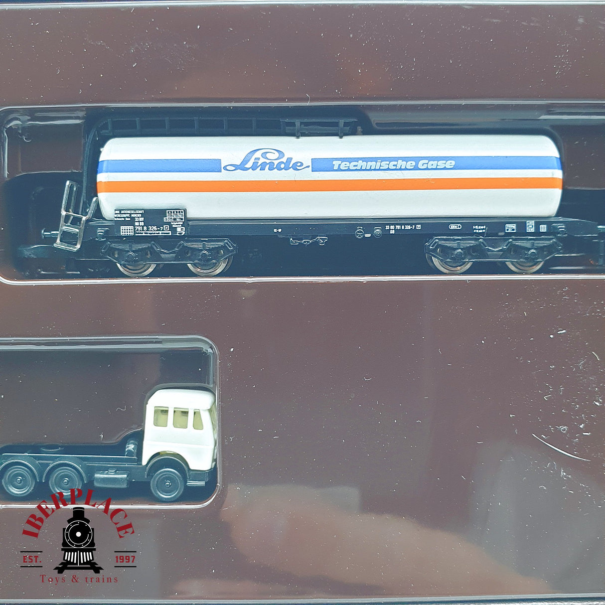 ♻️ 2 mano -  Märklin 8694 Set mercancias regionales Berlin DB Z escala 1:220 TEN03