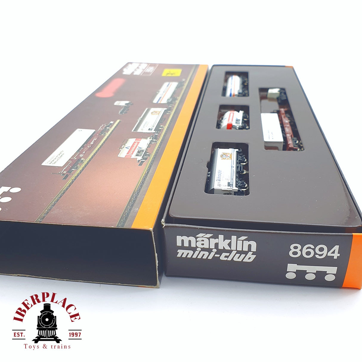 ♻️ 2 mano -  Märklin 8694 Set mercancias regionales Berlin DB Z escala 1:220 TEN03