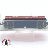 ♻️ 2 mano -  Fleischmann 8282 vagón mercancias DB N escala 1:160 TEN03