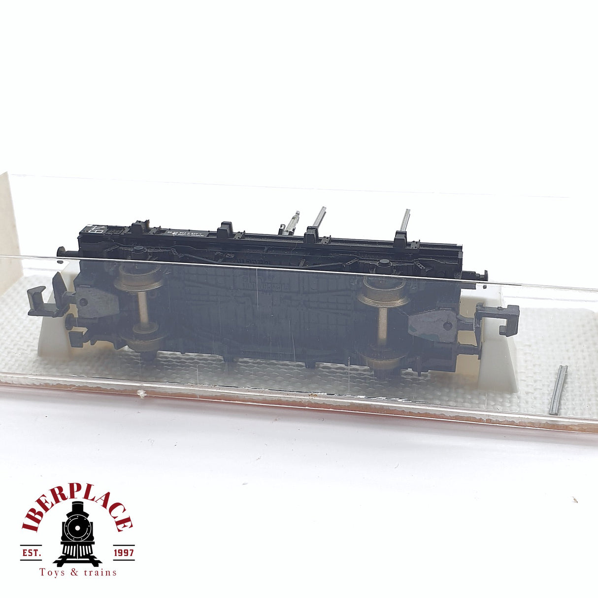 ♻️ 2 mano - Fleischmann 8220 vagón plataforma DB N escala 1:160 TEN03