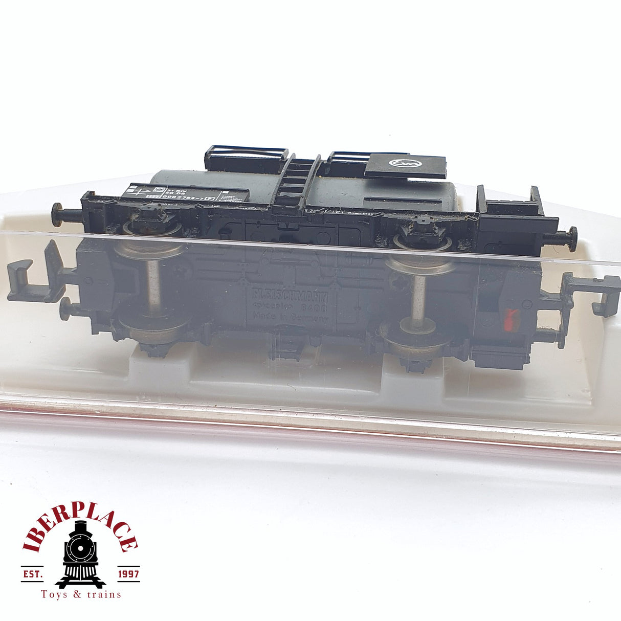 ♻️ 2 mano - Fleischmann 8405 vagón cisterna EVA DB N escala 1:160 TEN03