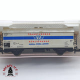 ♻️ 2 mano - Fleischmann 8320 vagón cerrado Transthermos DB N escala 1:160 TEN03