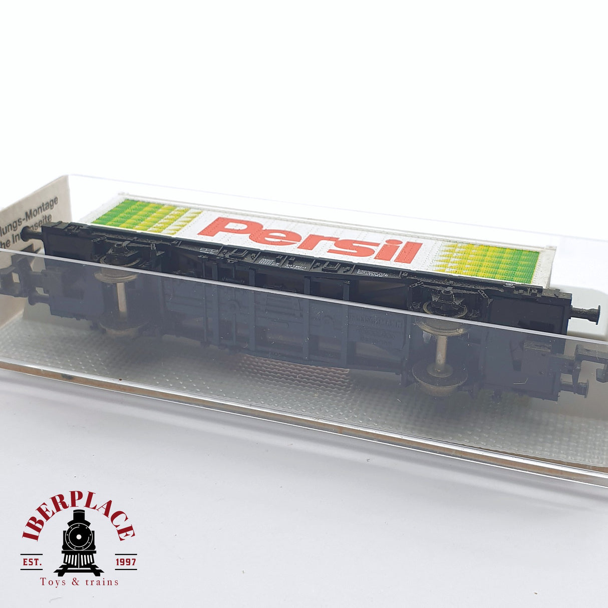 ♻️ 2 mano - Fleischmann 8244K vagón contenedor Persil DB N escala 1:160 TEN03