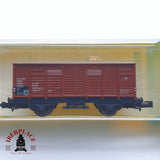 ♻️ 2 mano - Minitrix 51 3253 00 vagón cerrado DB N escala 1:160 TEN03