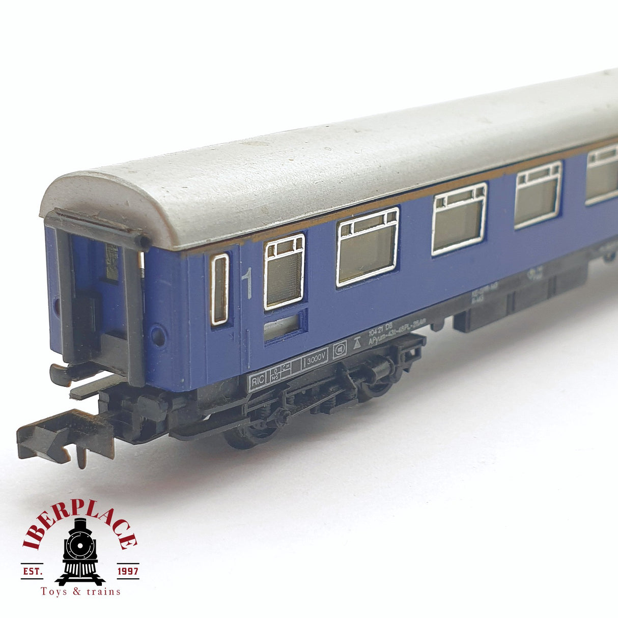 ♻️ 2 mano - Arnold 3770 vagón pasajeros DB clase 1 N escala 1:160 TEN04