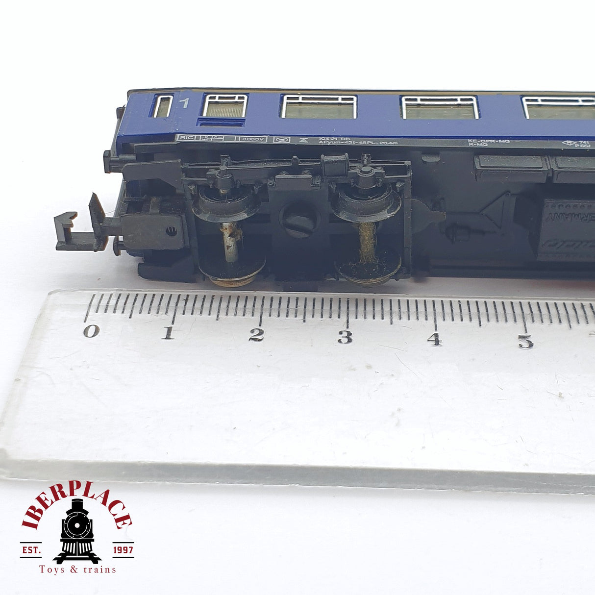 ♻️ 2 mano - Arnold 3770 vagón pasajeros DB clase 1 N escala 1:160 TEN04