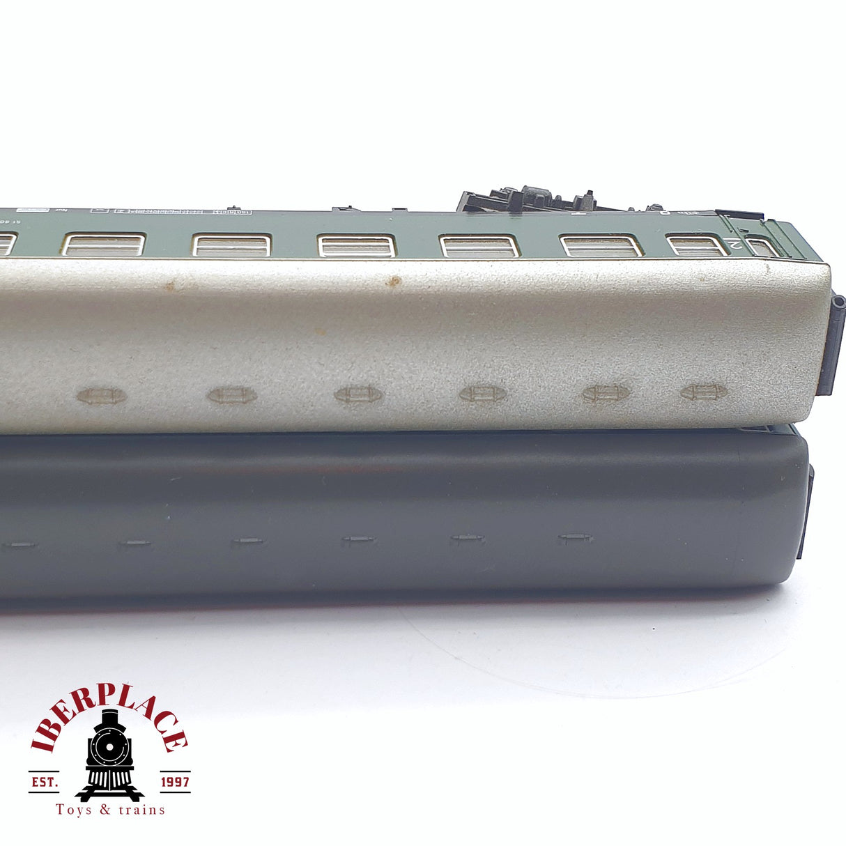 ♻️ 2 mano - Fleischmann 2x vagones pasajeros DB clase 2 N escala 1:160 TEN04