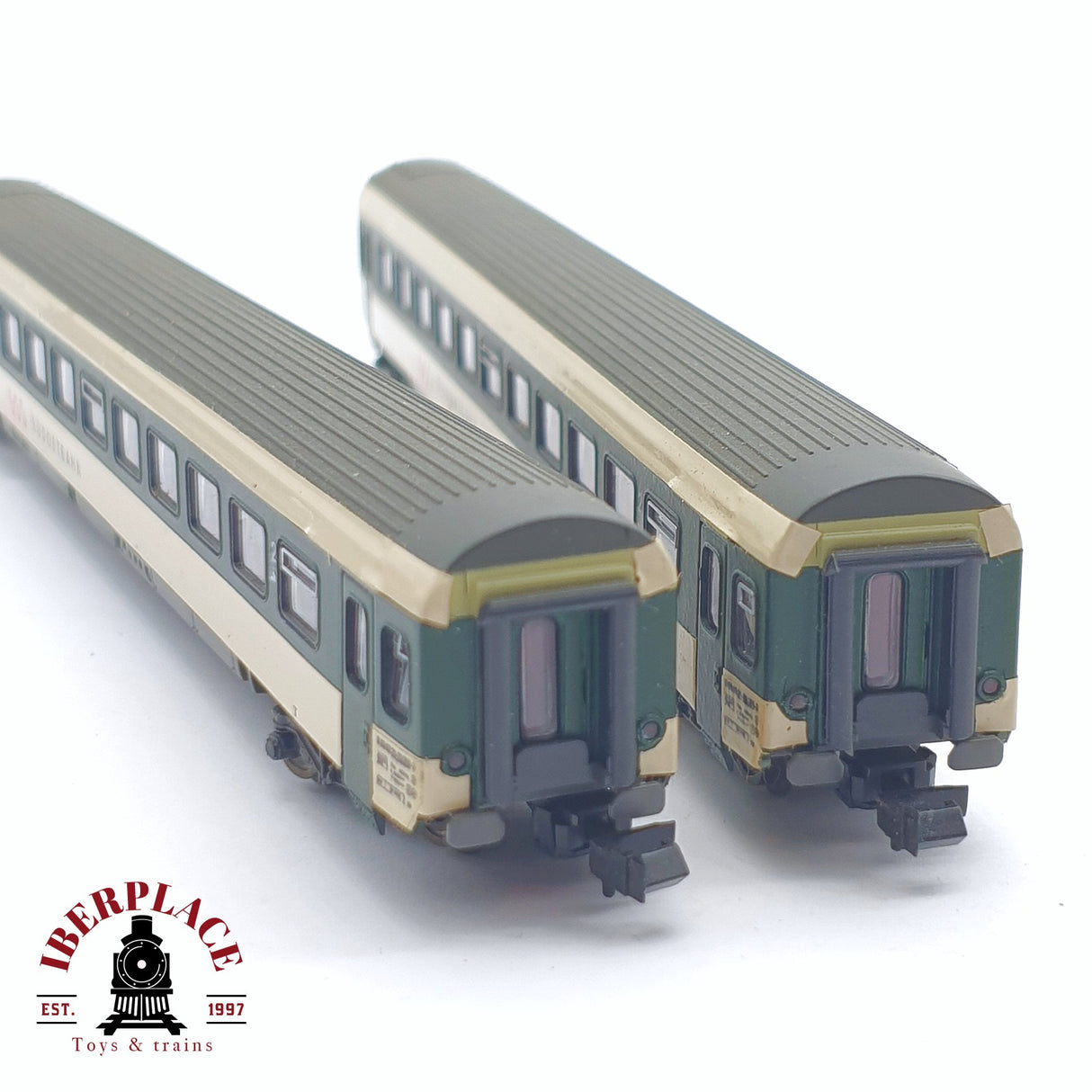 ♻️ 2 mano - Roco 2x vagones pasajero südostbahn clase 2 N escala 1:160 TEN04