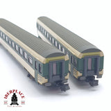 ♻️ 2 mano - Roco 2x vagones pasajero südostbahn clase 2 N escala 1:160 TEN04