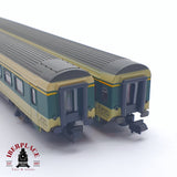 ♻️ 2 mano - Roco 2x vagones pasajero bodensee toggenburg N escala 1:160 TEN04