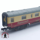 ♻️ 2 mano - Minitrix vagón pasajeros restaurante DB N escala 1:160 TEN04