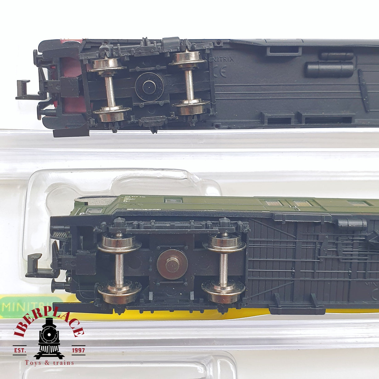 ♻️ 2 mano - Minitrix 5x 15769 vagones pasajero DB N escala 1:160 TEN04