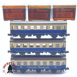 ♻️ 2 mano - Roco 3x vagones pasajero DB N escala 1:160 TEN04