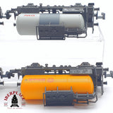 ♻️ 2 mano - Roco 4x vagones cisterna Aral shell OMW BP N escala 1:160 TEN04