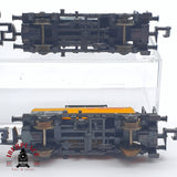 ♻️ 2 mano - Roco 4x vagones cisterna Aral shell OMW BP N escala 1:160 TEN04