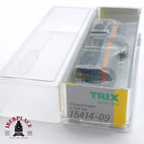 ♻️ 2 mano - Minitrix 15414-09 vagón cisterna VTG DB N escala 1:160 TEN04