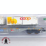 ♻️ 2 mano - Minitrix 15492 vagón mercancía cargo SBB N escala 1:160 TEN04