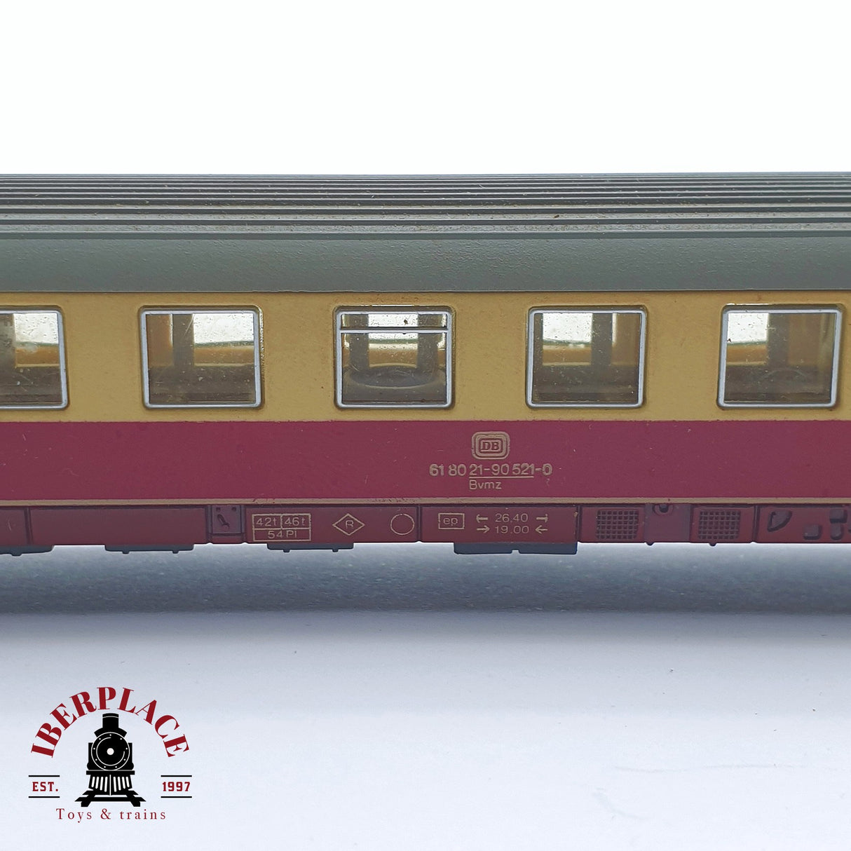 ♻️ 2 mano - Arnold 3811 vagón pasajeros DB clase 2 N escala 1:160 TEN04