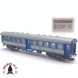 ♻️ 2 mano - Fleischmann 8129K vagón pasajeros Tegernsee Bahn N escala 1:160 TEN04
