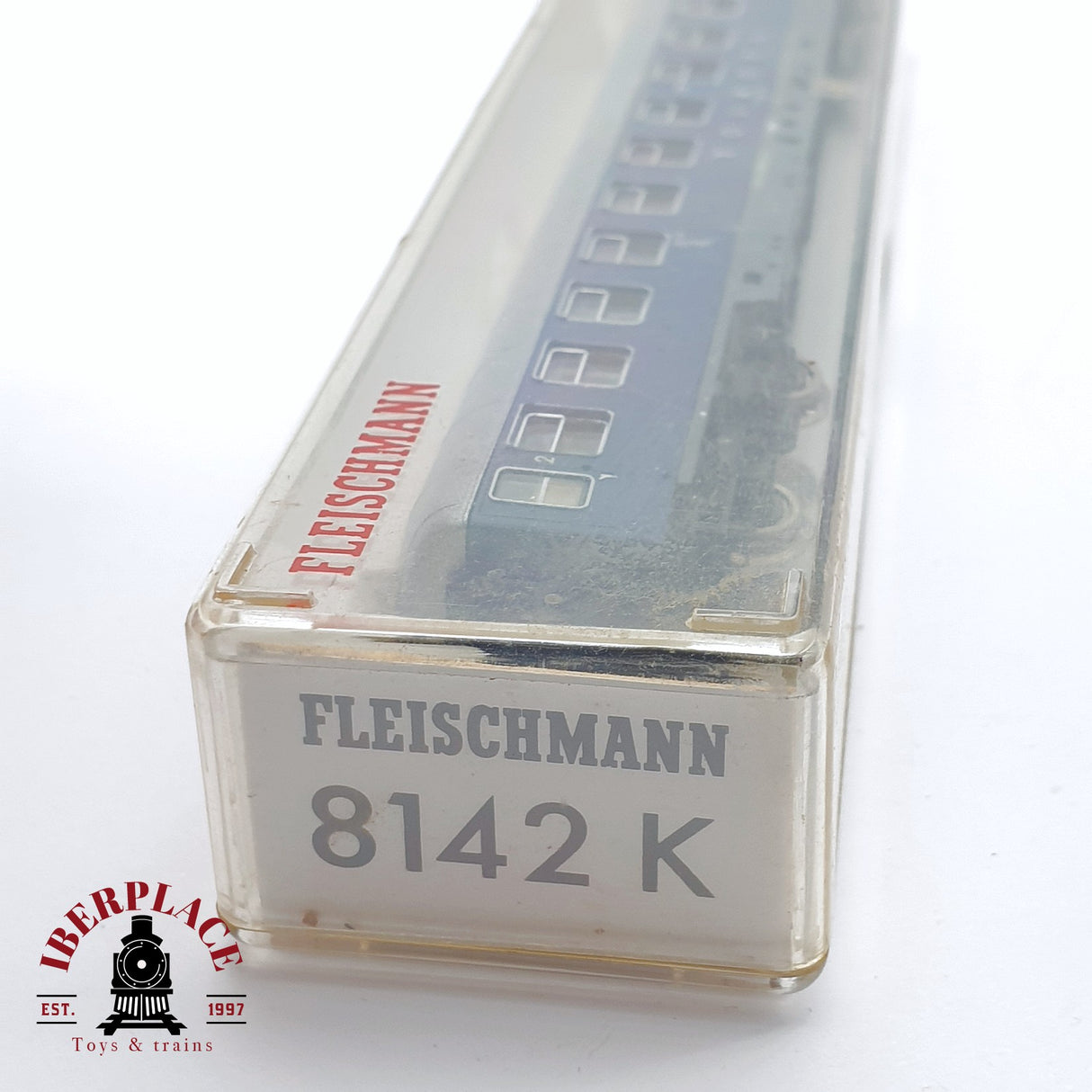 ♻️ 2 mano - Fleischmann 8142K vagón pasajeros Touropa DB N escala 1:160 TEN04