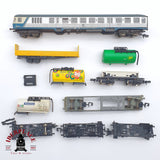 ♻️ 2 mano - Fleischmann Roco piezas de vagones para repuestos N escala 1:160 TEN04