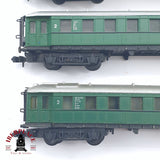 ♻️ 2 mano - 5x Roco Arnold vagones pasajeros y equipaje  DB clase 1-2 N escala 1:160 TEN04