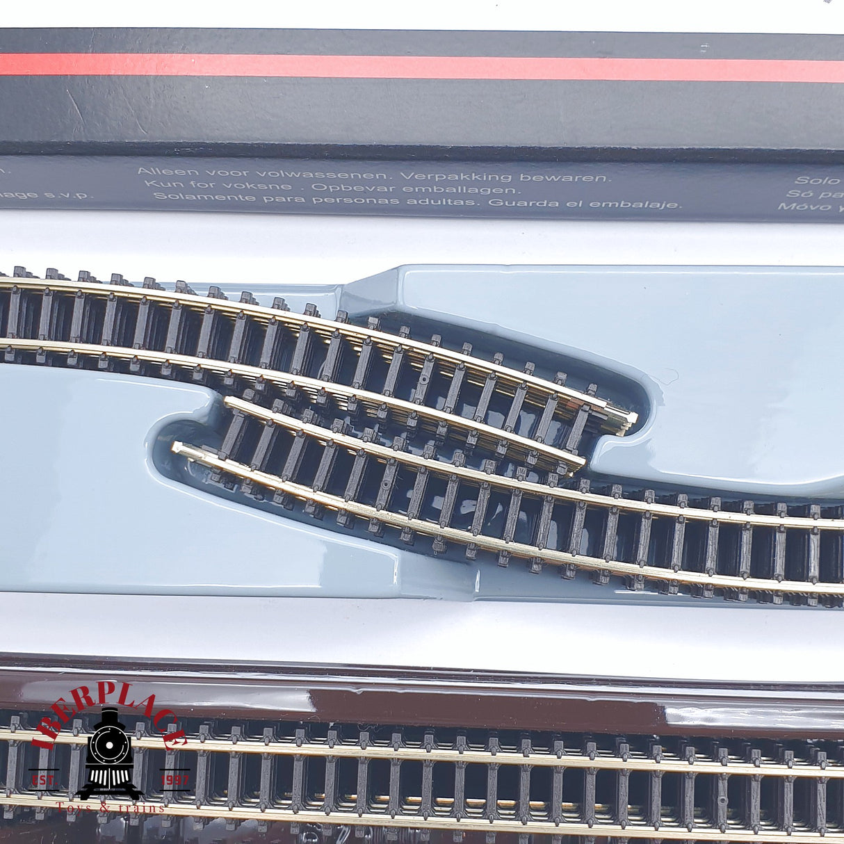 ♻️ 2 mano - Märklin 8530 8500 8587 22x vías rectas curvas Z escala 1:220 TEN04