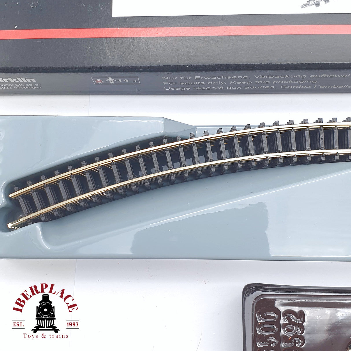 ♻️ 2 mano - Märklin 8530 8500 8587 22x vías rectas curvas Z escala 1:220 TEN04