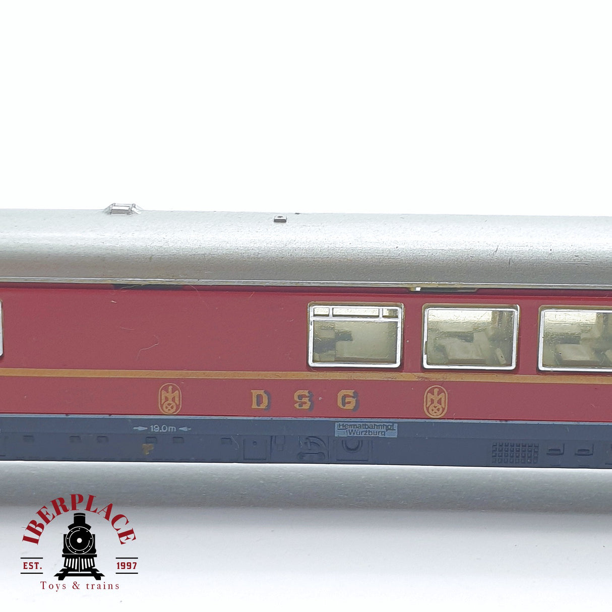 ♻️ 2 mano - Arnold Rápido vagón restaurante 6024 DSG N escala 1:160 TEN04