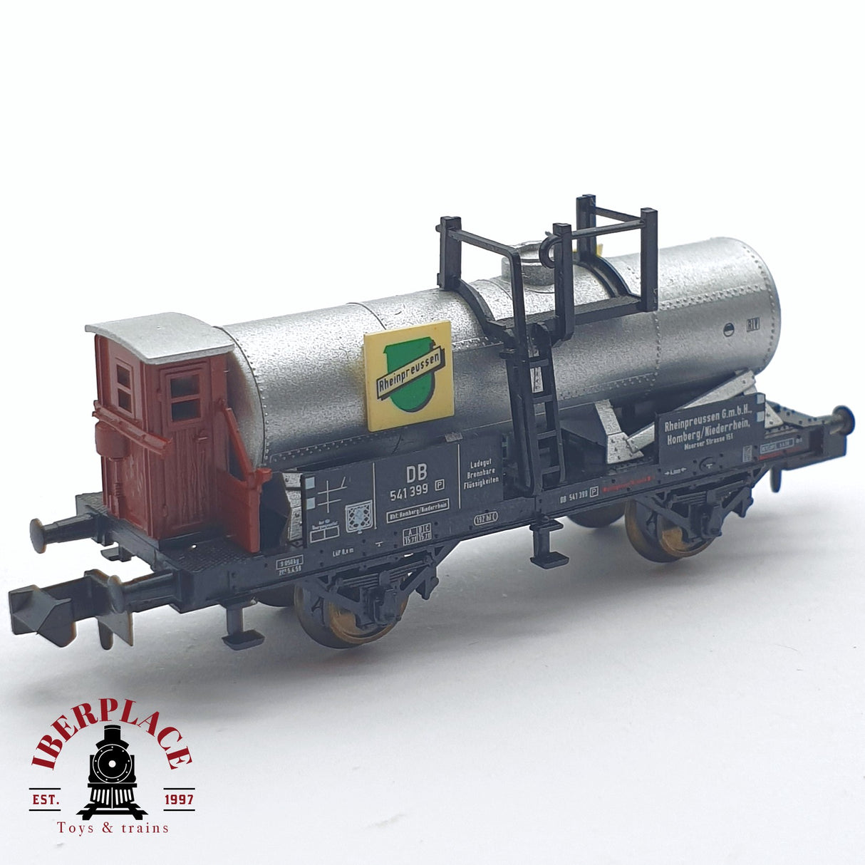 ♻️ 2 mano - vagon cisterna DB 541 399 Rheinpreussen N escala 1:160 TEN04
