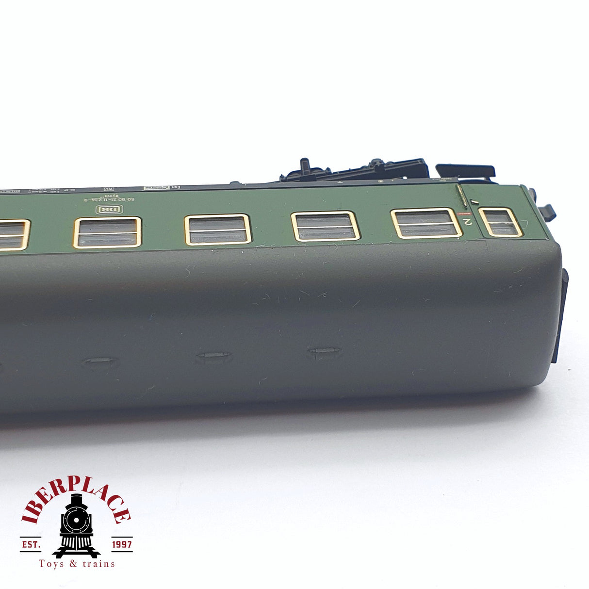 ♻️ 2 mano - Fleischmann vagón pasajeros DB clase 2 N escala 1:160 TEN04