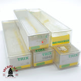 ♻️ 2 mano - Minitrix 5x cajas vacías para vagones N escala 1:160 TEN04