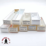 ♻️ 2 mano - Fleischmann 9x cajas vacías para vagones N escala 1:160 TEN04